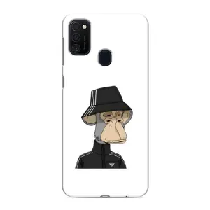 Чехлы с Обезьянами NFT для Samsung Galaxy M21 (AlphaPrint) (обезьяна NFT Adidas)