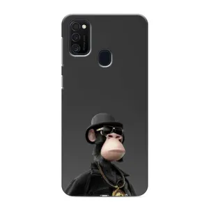 Чехлы с Обезьянами NFT для Samsung Galaxy M21 (AlphaPrint) (Обезьяна NFT)