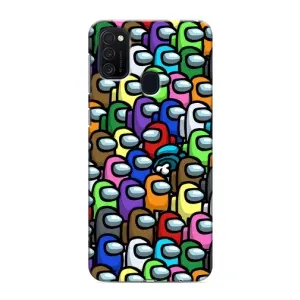 Чехол Амонг Ас для Samsung Galaxy M21 (AlphaPrint) (Убит)