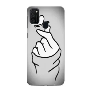 Чохол з принтом «Значок Love» для Samsung Galaxy M21