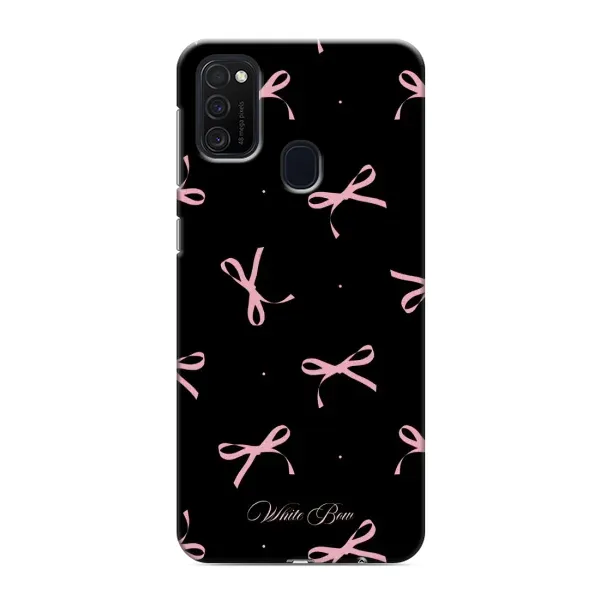 Чехол с принтом «Банты на черном» для Samsung Galaxy M21s Чехол с принтом «Банты на черном» для Samsung Galaxy M21s