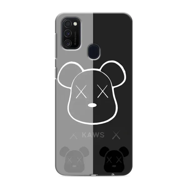 Чехол с принтом «БеарБрик глаза» для Samsung Galaxy M21s
