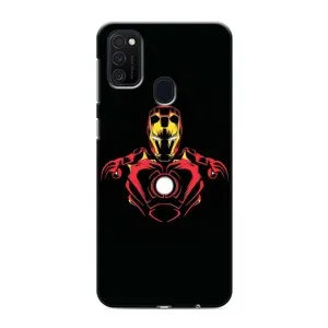 Чохли з героями Марвел Samsung Galaxy M21s (VPrint) (Залізна людина)