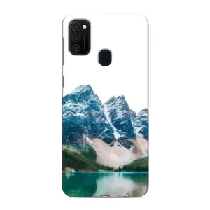 Силиконовый чехол с КАРТИНКАМИ лето для Samsung Galaxy M21s (AlphaPrint) (Гори)