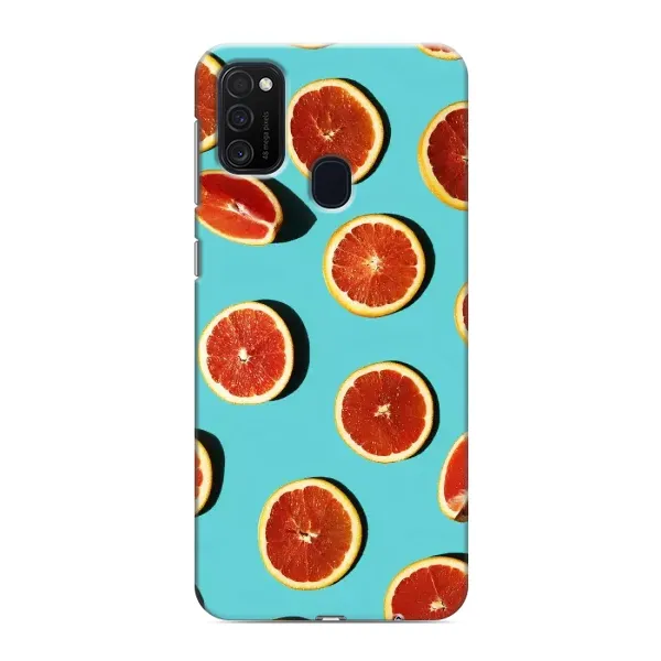 Чехол с принтом «Грейпфрут» для Samsung Galaxy M21s