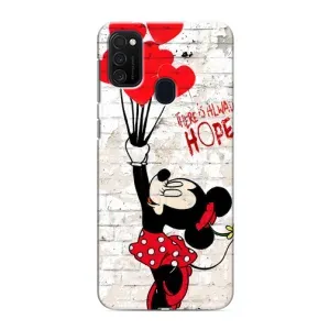 Чехол Disney Mouse Samsung Galaxy M21s (PREMIUMPrint) (Heart Minni)