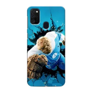 Чехол с принтом Фантастическая четверка для Samsung Galaxy M21s (Существо Фантастическая Четверка)