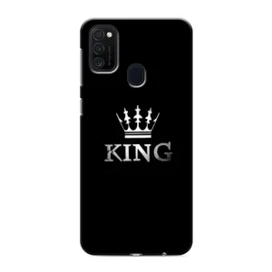 Чехол с Короной Самсунг М21s - (AlphaPrint) (KING)