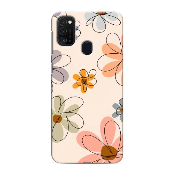 Чохол з принтом «Кольорові квіти» для Samsung Galaxy M21s Чохол з принтом «Кольорові квіти» для Samsung Galaxy M21s