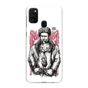 Чехлы для Samsung Galaxy M21s с принтом Тараса Шевченко (AlphaPrint) (Козак Шевченко)