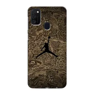 Чохли для Samsung Galaxy M21s - з картинкою JORDAN (AlphaPrint) (Logo Jordan)