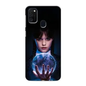Чехол с дизайном Венздей 2 на Samsung Galaxy M21s (Магическая сфера Уэнздей)