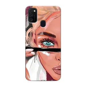 Чехол с печатью для Samsung Galaxy M21s - (Мода) (AlphaPrint) (Макияж)