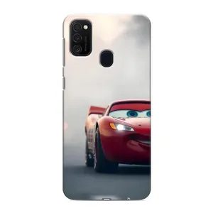Силиконовый чехол Маквин для Samsung Galaxy M21s (Скоростной Маквин)