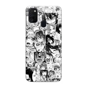 Анимешный чехол для Samsung Galaxy M21s (Ahegao manga)