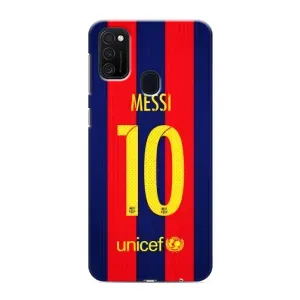 Чехлы Месси для Samsung Galaxy M21s (AlphaPrint) (Messi Barca 10)