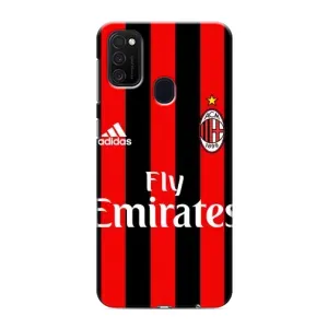 Чехлы для Samsung Galaxy M21s (VPrint) - Футбольные клубы (Milan)