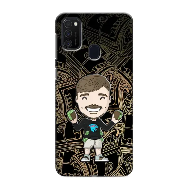 Чохол з принтом «Mister Beast» для Samsung Galaxy M21s Чохол з принтом «Mister Beast» для Samsung Galaxy M21s