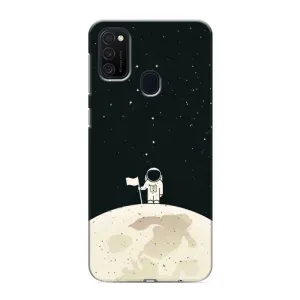 Космічні Чохли для Самсунг Гелексі M21s (VPrint) (На місяці)