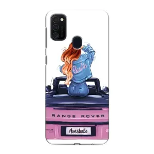 Чехол с печатью для Samsung Galaxy M21s - (Мода) (AlphaPrint) (На машине)