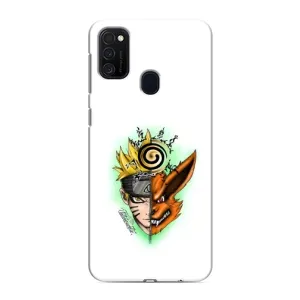 Naruto Anime Чохли для Самсунг Гелексі M21s (AlphaPrint) (Наруто Курама)
