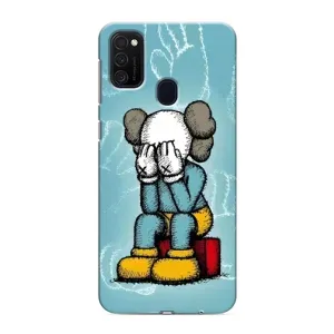 Чехлы для Samsung Galaxy M21s - Bearbrick Louis Vuitton (PREMIUMPrint) (Плач Bearbrick)