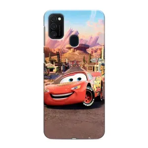 Силиконовый чехол Маквин для Samsung Galaxy M21s (Радиаторный Спрингс Маквин)