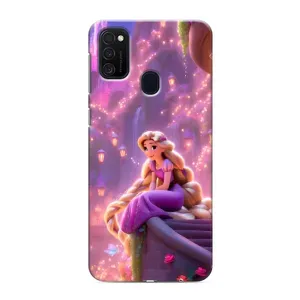 Чехол Рапунцель для Samsung Galaxy M21s (Рапунцель в замке)