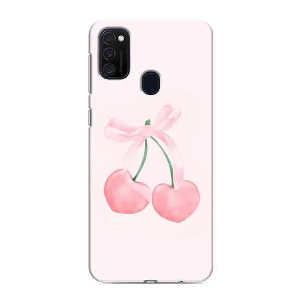 Чехол с принтом «Розовые вишни» для Samsung Galaxy M21s Чехол с принтом «Розовые вишни» для Samsung Galaxy M21s