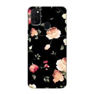Чехлы с Цветами для Samsung Galaxy M21s (VPrint) (Розочки)