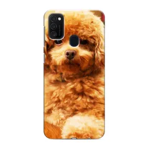 Чохли з собаками для Samsung Galaxy M21s (VPrint) (Цуценя Бішон)