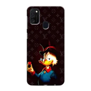 Чехлы для Samsung Galaxy M21s - Скрудж МакДак Louis Vuitton (PREMIUMPrint) (Скрудж с бриллиантом)