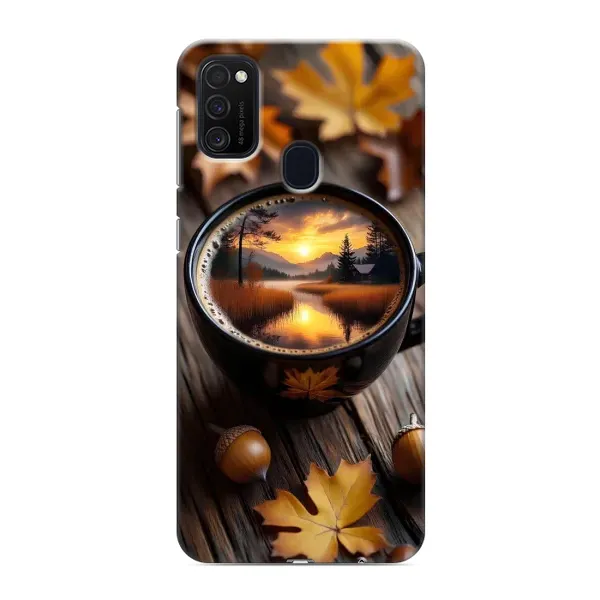 Чохол з принтом «Темна кава» для Samsung Galaxy M21s Чохол з принтом «Темна кава» для Samsung Galaxy M21s