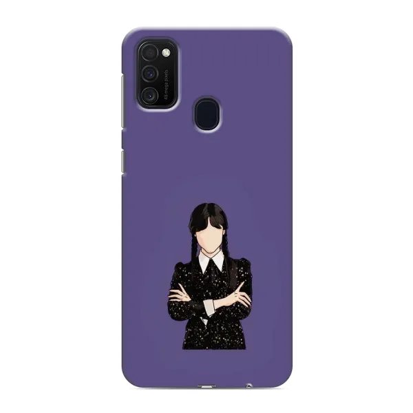 Чохол з принтом «Венздей у чорному» для Samsung Galaxy M21s
