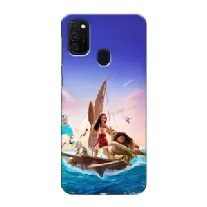 Чехол с мультфильмом Моана Samsung Galaxy M21s (Команда Ваяна Мауи)
