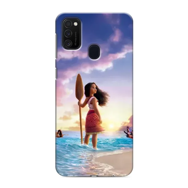 Чехол с принтом «Моана с веслом» для Samsung Galaxy M21s Чехол с принтом «Моана с веслом» для Samsung Galaxy M21s
