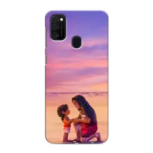 Чехол с мультфильмом Моана Samsung Galaxy M21s (Маленькая Ваяна)