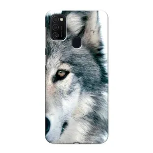 Чехлы с картинками животных Samsung Galaxy M21s (Волк)
