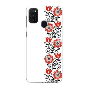 Чехол для Патриота Украины Samsung Galaxy M21s - (AlphaPrint) (Яркая вишиванка)