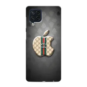 Чехлы ГУЧЧИ для Самсунг М22 (AlphaPrint) (Apple gucci)