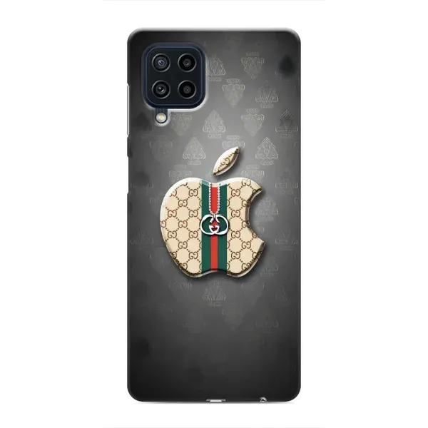 Чохол з принтом «Apple gucci» для Samsung Galaxy M22 Чохол з принтом «Apple gucci» для Samsung Galaxy M22