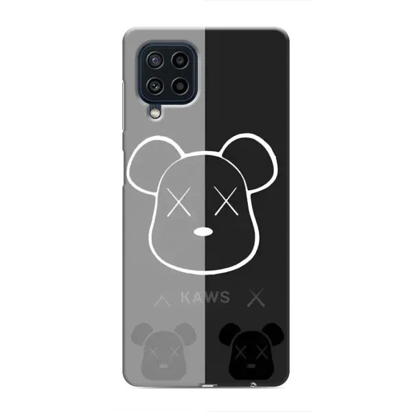 Чехол с принтом «БеарБрик глаза» для Samsung Galaxy M22
