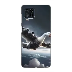 Чохол з мемом Тралалело тралала на Samsung Galaxy M22 (Бомбардіні гусіні)