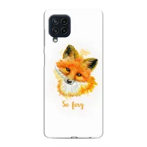 Чохли з картинкою Лисичка для Samsung Galaxy M22 (VPrint) (Дівчинка Лиса)