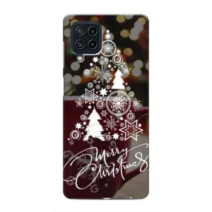 Різдвяні Чохли для Samsung Galaxy M22 (VPrint) (Ялинка яскрава)