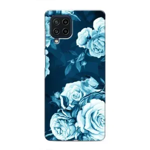 Чехлы (ART) Цветы на Samsung Galaxy M22 (VPrint) (Блактині бутони)