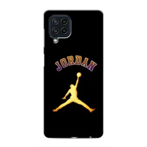 Чохли для Samsung Galaxy M22 - з картинкою JORDAN (AlphaPrint) (Jordan Gold)
