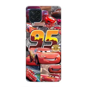 Силіконовий чохол Маквін для Samsung Galaxy M22 (Колаж Блискавка Маквін)