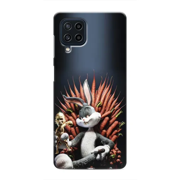 Чохол з принтом «Король Кролик» для Samsung Galaxy M22 Чохол з принтом «Король Кролик» для Samsung Galaxy M22