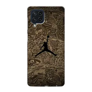 Чохли для Samsung Galaxy M22 - з картинкою JORDAN (AlphaPrint) (Logo Jordan)